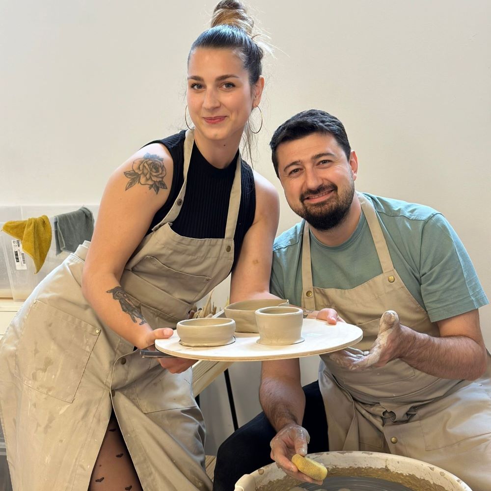 Pottery wheel experience, 3 sessions