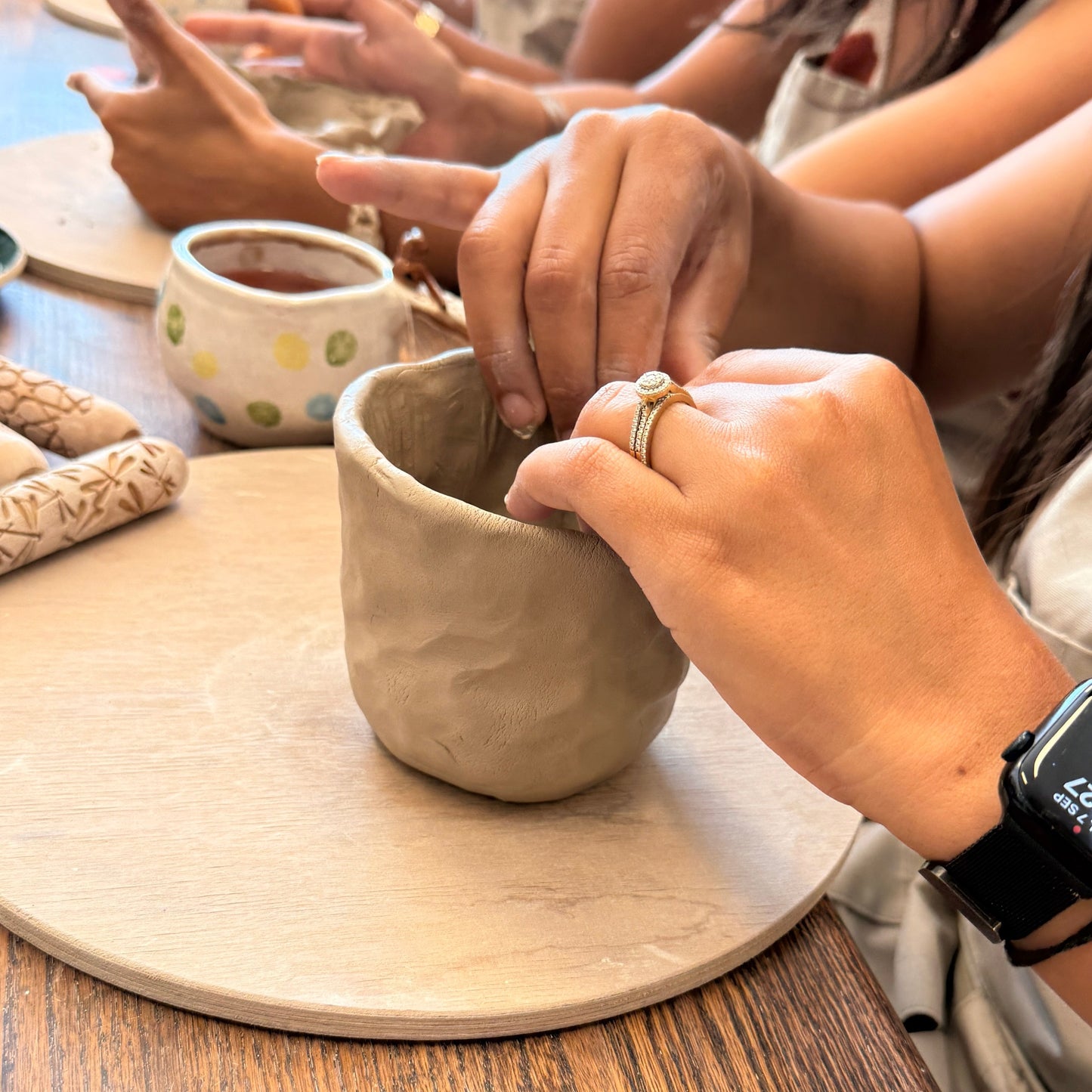 Introduction to ceramics (hand building), Friday at 17:00