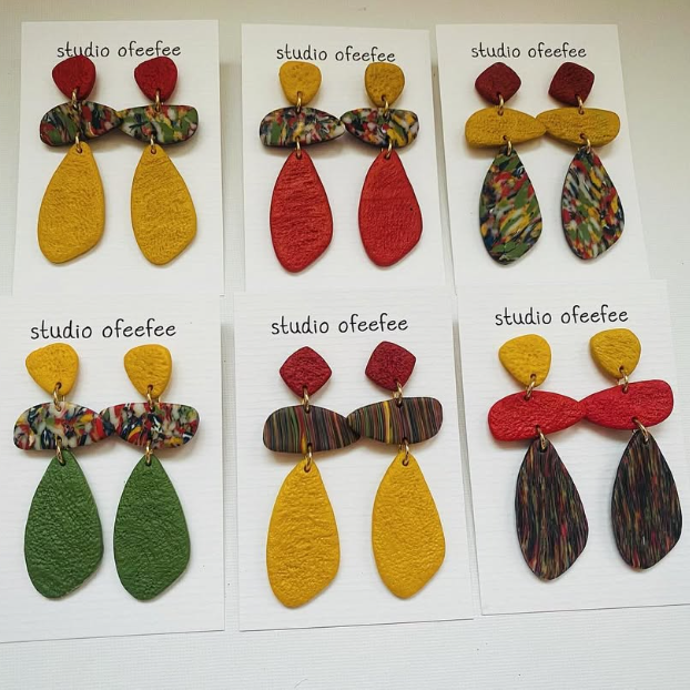 Polymer clay earrings workshop, 18 May, 12:00